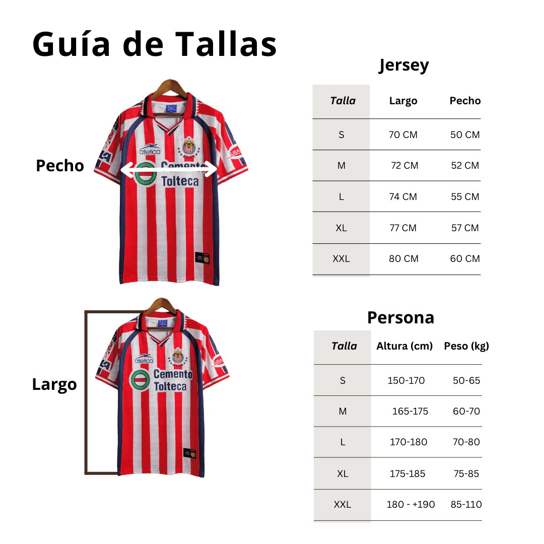 PlayeraChivas 1999-2000 (Local)